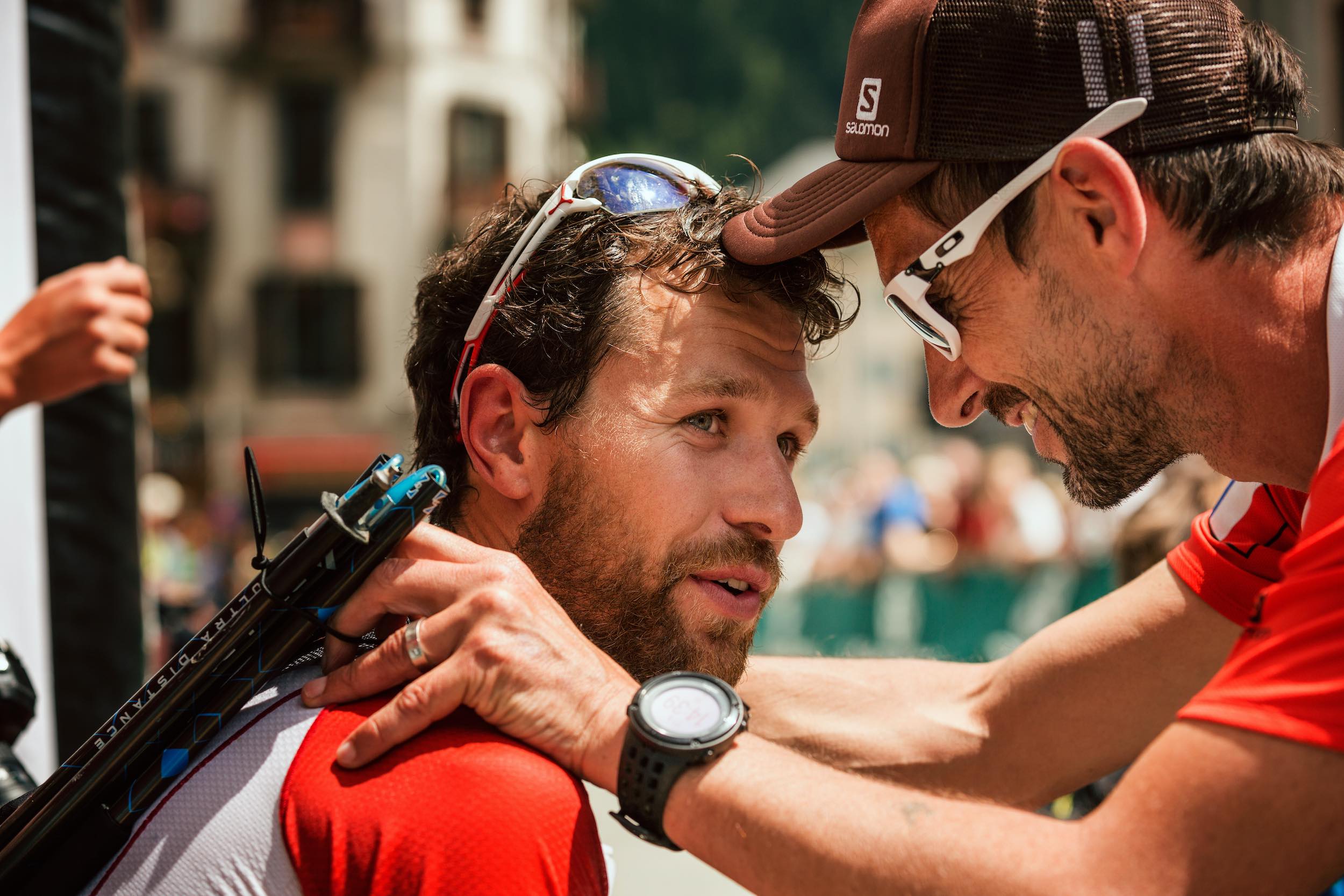 kilian & Joan start last day transpirineica