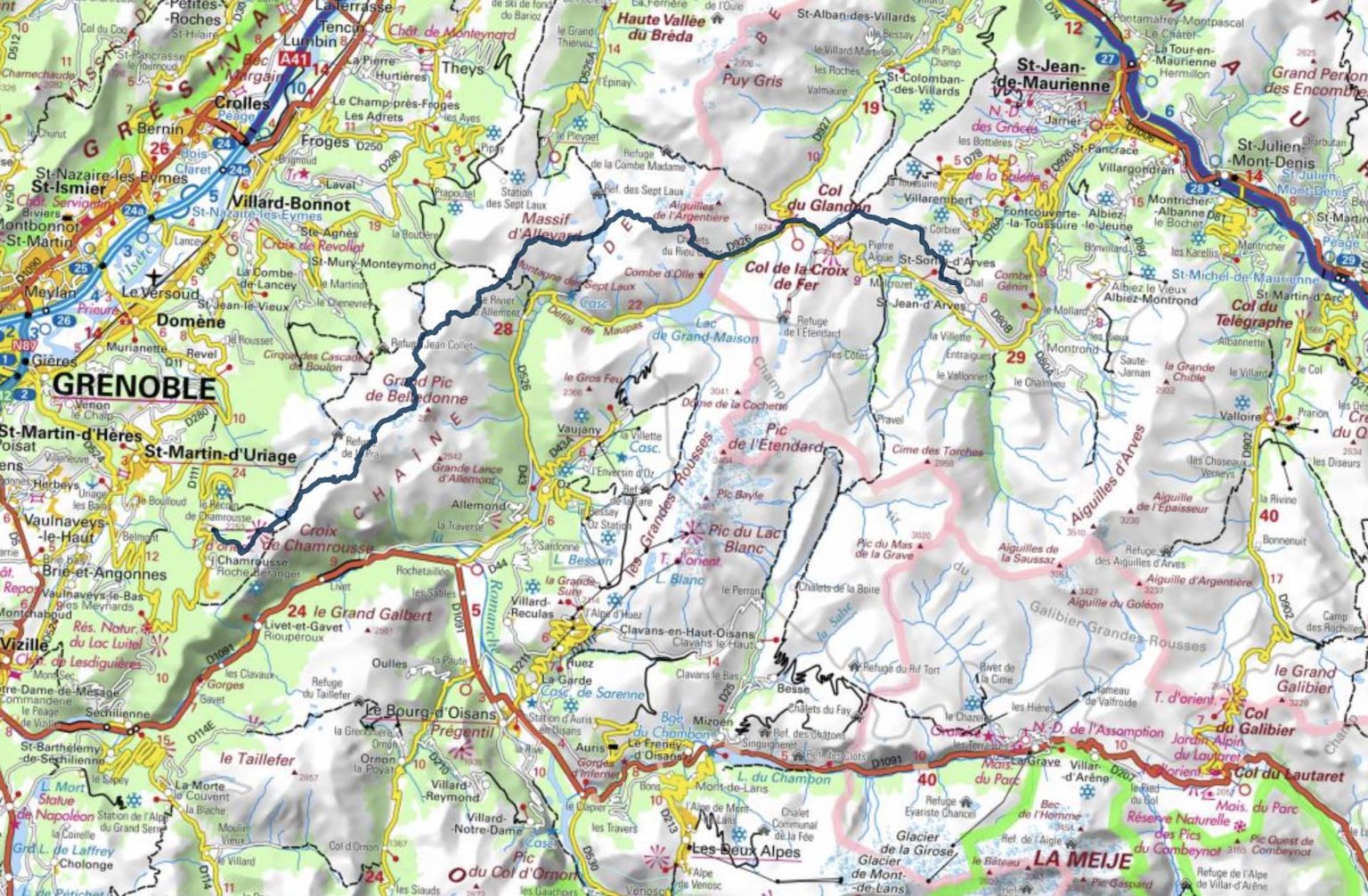 Isère. Course cycliste La Marmotte : la RD1091 fermée dans le sens Grenoble-Briançon à partir de 12h