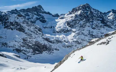 Ski de rando en Isère : le col de la Lavey en traversée
