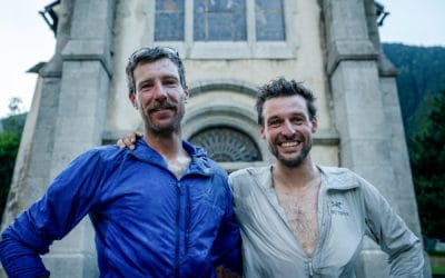Une belle trace : Benjamin Ribeyre et Fred Degoulet font le tour de la Mer de glace
