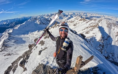 Benjamin Védrines signe la traversée intégrale du Queyras à skis