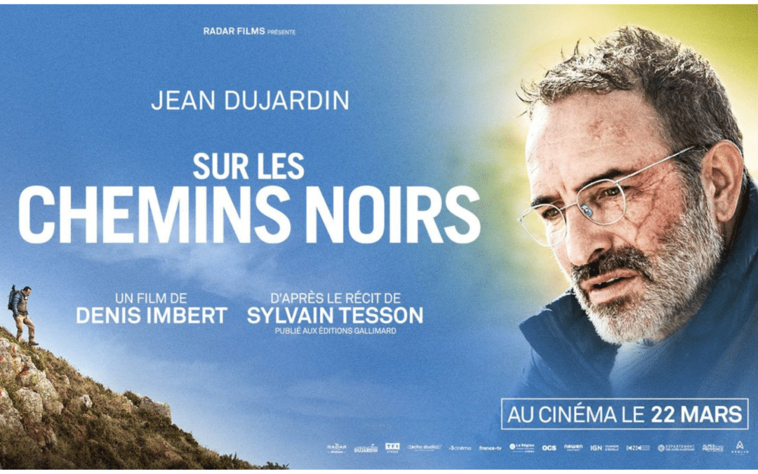 Jean Dujardin incarne Sylvain Tesson dans le film « Sur les chemins noirs »