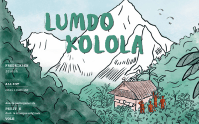 Lumdo Kolola : Blutch, son parapente et les mystérieux enfants de la jungle népalaise