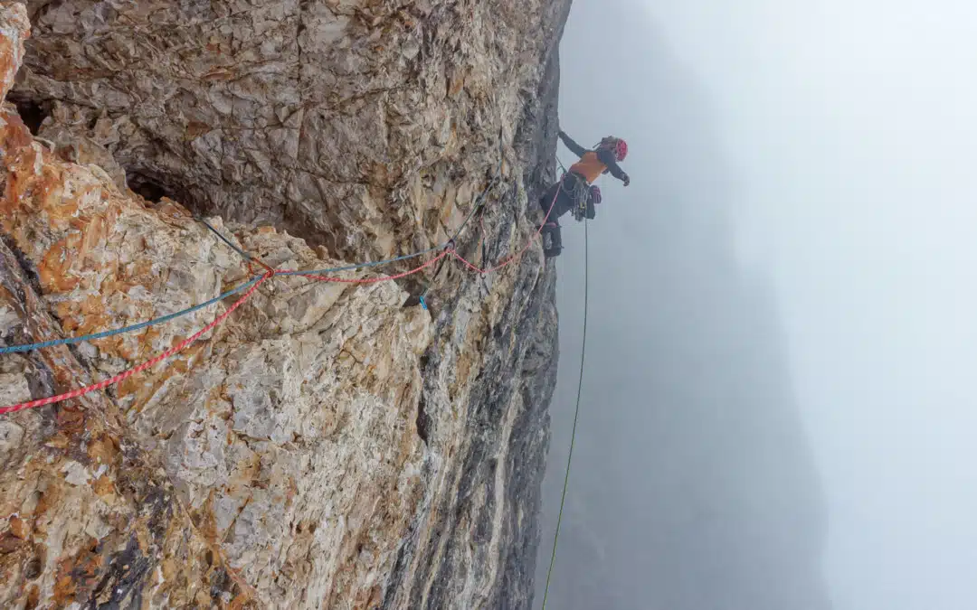 Dolomites : nouvelle voie majeure au Sass Maor pour Yann Borgnet et Antoine Bouqueret