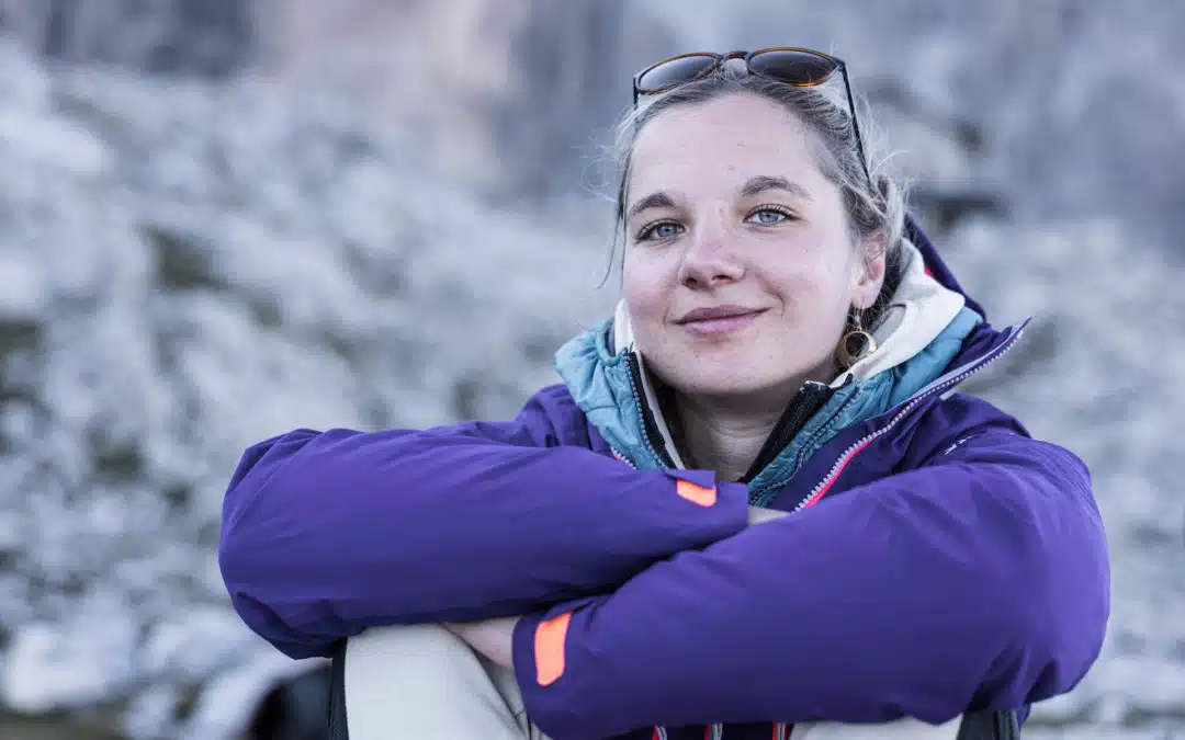 Eline Le Ménestrel : « grimper, si possible sans voiture »