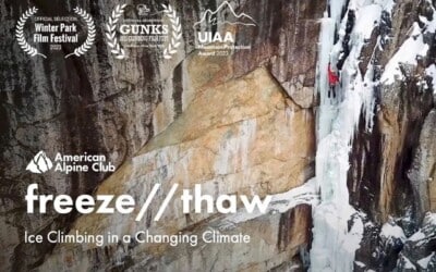 Que devient l’escalade sur glace dans un climat changeant ? L’American Alpine Club répond