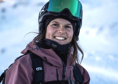 Coline Ballet-Baz, freeski et justice sociale