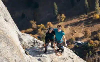 Quand deux générations font cordée pour grimper El Capitan en libre