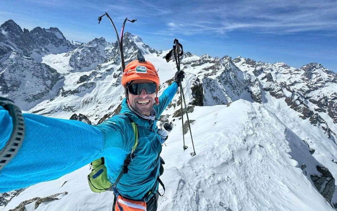 Benjamin Védrines boucle le tour intégral de Serre Chevalier à ski