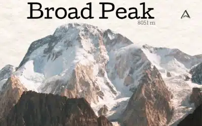 Broad Peak, 8051 m : voie normale par l’éperon ouest