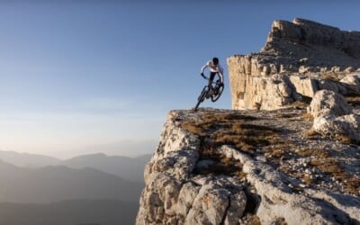 Dolomites, Kilian Bron et sa quête du free solo en vélo