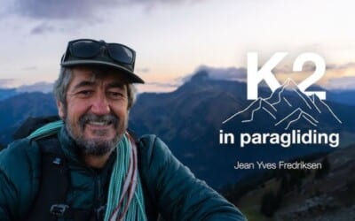 En parapente jusqu’au K2 avec Jean-Yves «Blutch» Fredriksen