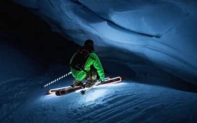Vallée Blanche de nuit avec Léo Slemett, la vidéo de Mathis Dumas