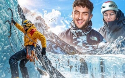 Retour sur la glace avec Inoxtag et Mathis Dumas