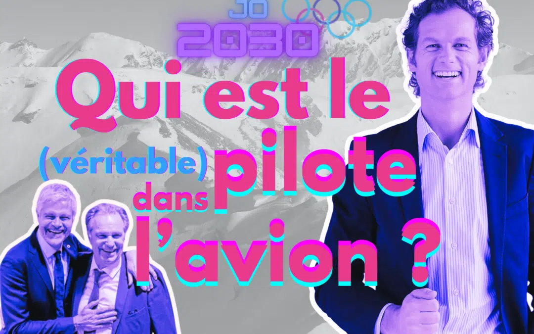 Chronique des JO 2030 : Qui est le (véritable) pilote dans l’avion ?