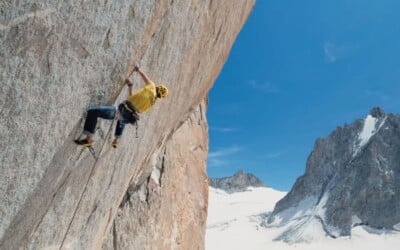 Sans Liberté, 8b+, voie de légende à la pointe Adolphe Rey