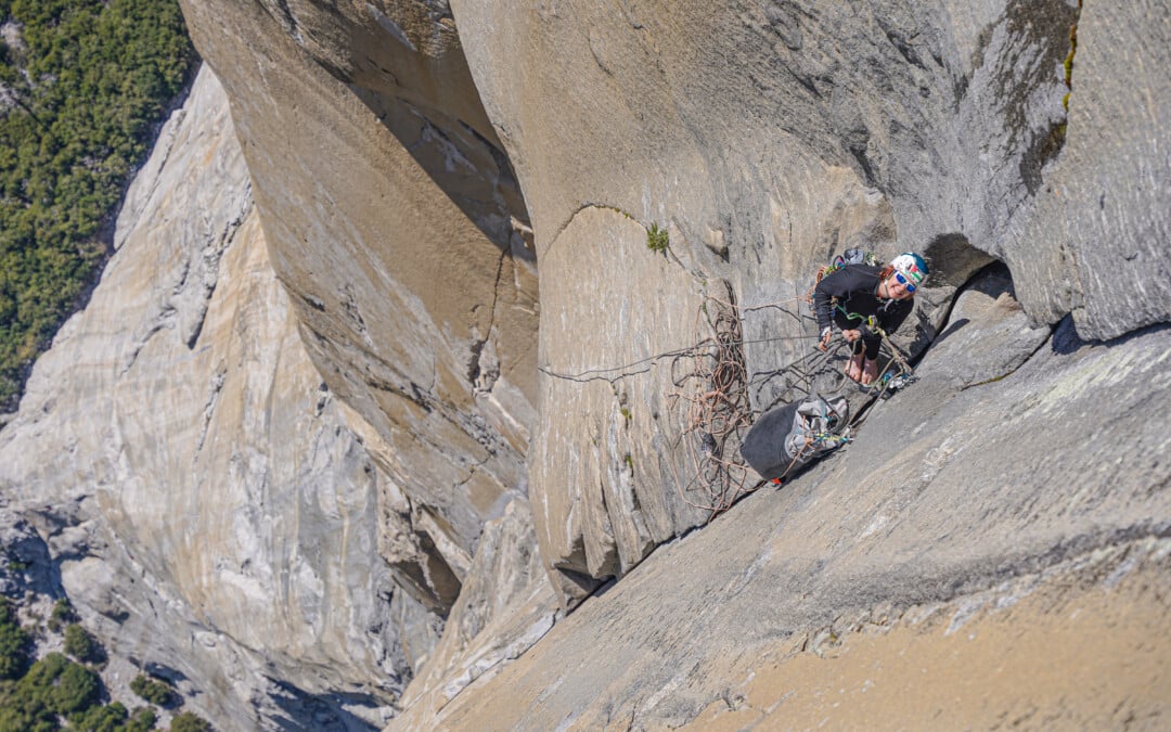 Escalade : Soline Kentzel gravit le Nose à El Capitan en solitaire