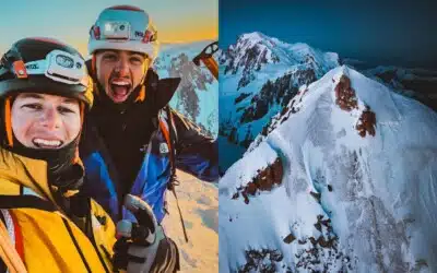 Inoxtag, retour à la montagne avec Mathis Dumas à l’Aiguille Verte