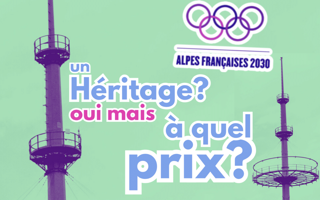 Chronique des JO 2030 : Un héritage ? Oui mais à quel prix ?
