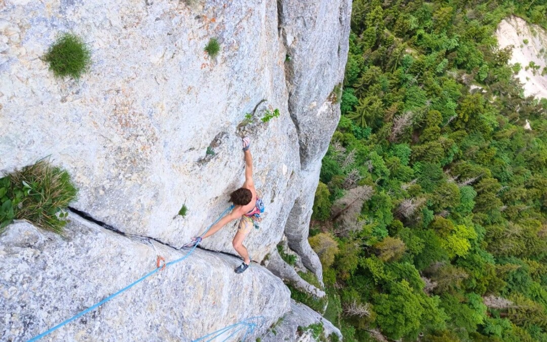 Escalade en Vercors : trilogie aux Trois Pucelles