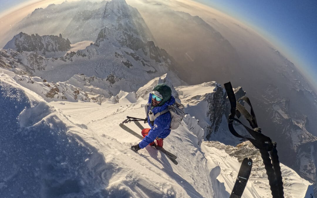 Les quatre faces du mont Blanc à la journée pour Benjamin Védrines et Nicolas Jean