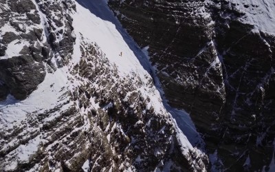 Vidéo : les premières images époustouflantes de la descente à ski de l&rsquo;Everest par Jim Morrison, dans le couloir Hornbein.