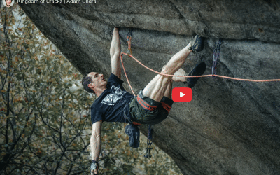 Escalade : Adam Ondra dans l&rsquo;une des fissures les plus dures d&rsquo;Europe