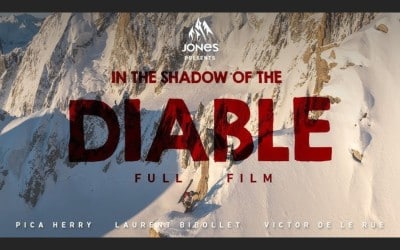 À l&rsquo;ombre du Diable, snowboard alpinisme avec Pica Herry
