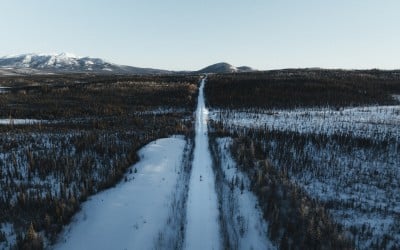 L’appel du silence, un rendez-vous avec le froid et la solitude pour Mathieu Blanchard au Yukon