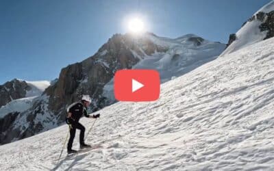 Vidéo : le record du mont Blanc à skis de Samuel Equy et Mathéo Jacquemoud