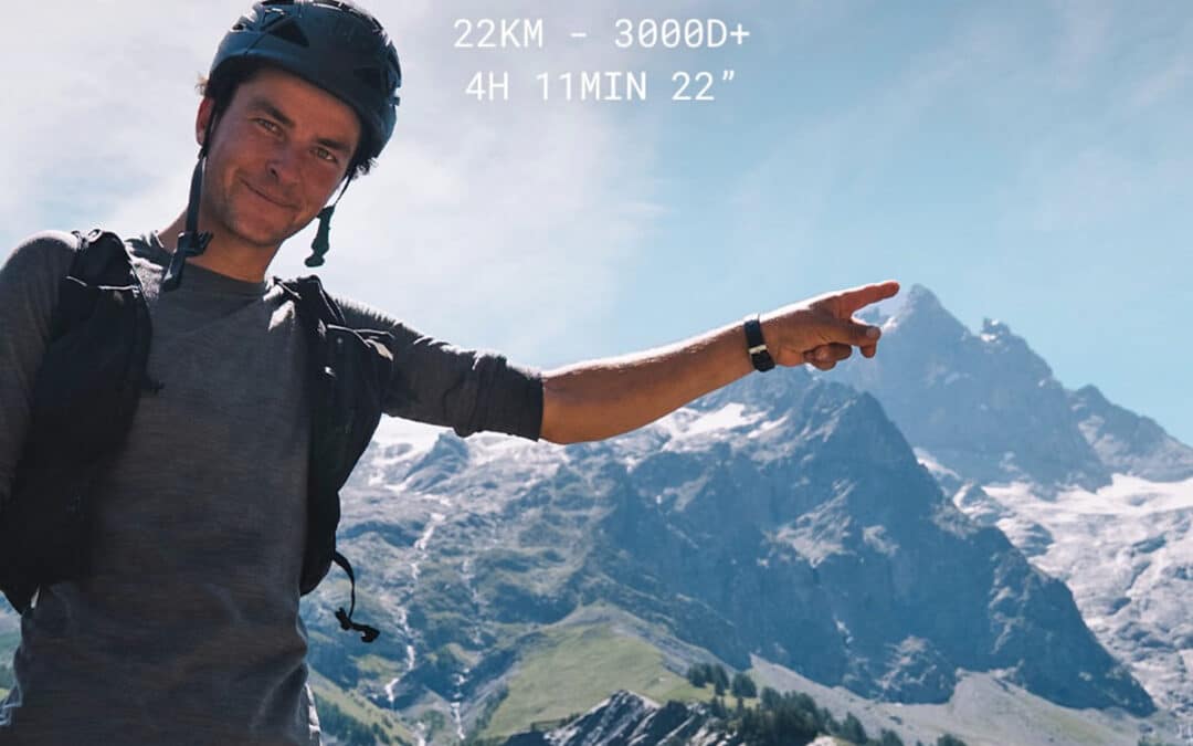 Nicolas Jean pulvérise le record de la traversée de la Meije en 4 h 11