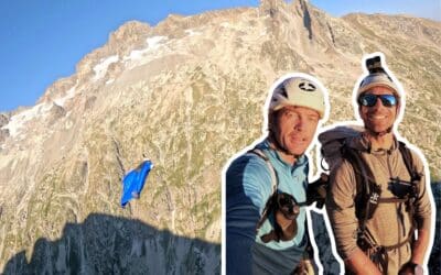 Une traversée des Écrins en alpinisme et wingsuit pour Antoine Pecher et Vincent Cotte