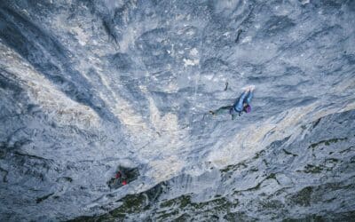 Première femme à réussir une grande voie en 8c+, Barbara Zangerl écrit une nouvelle page de l&rsquo;histoire de l&rsquo;escalade
