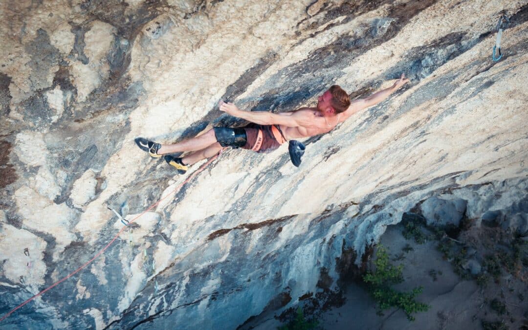 Jakob Schubert réussit DNA, le 9c de Seb Bouin au Verdon